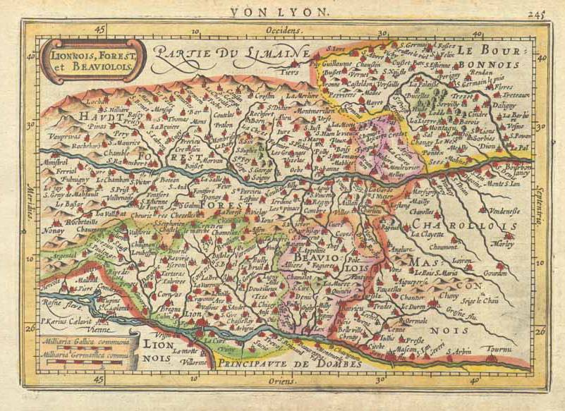 法国-里昂地图,法国地图高清中文版