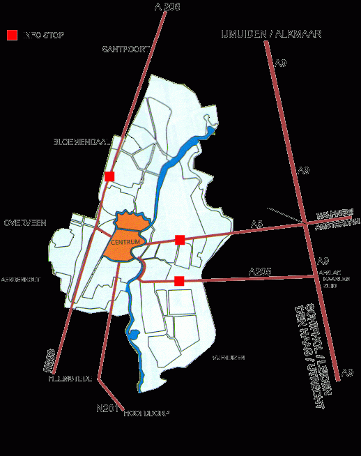 荷兰-哈伦地图