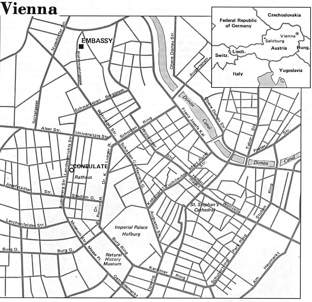 维也纳地图