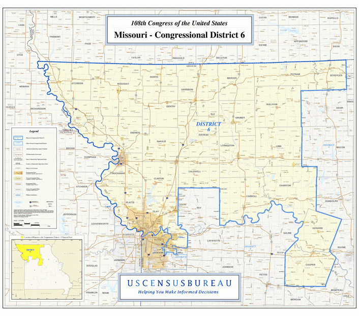 密苏里州(Missouri)行政区划图,美国地图高清中文版