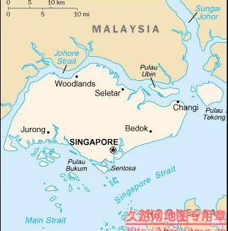 新加坡简图,新加坡地图高清中文版